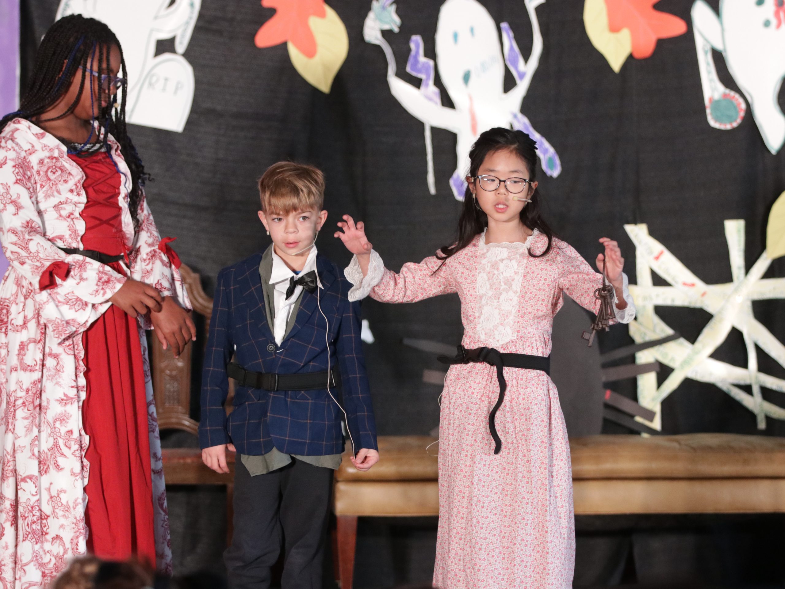 kids in musical production